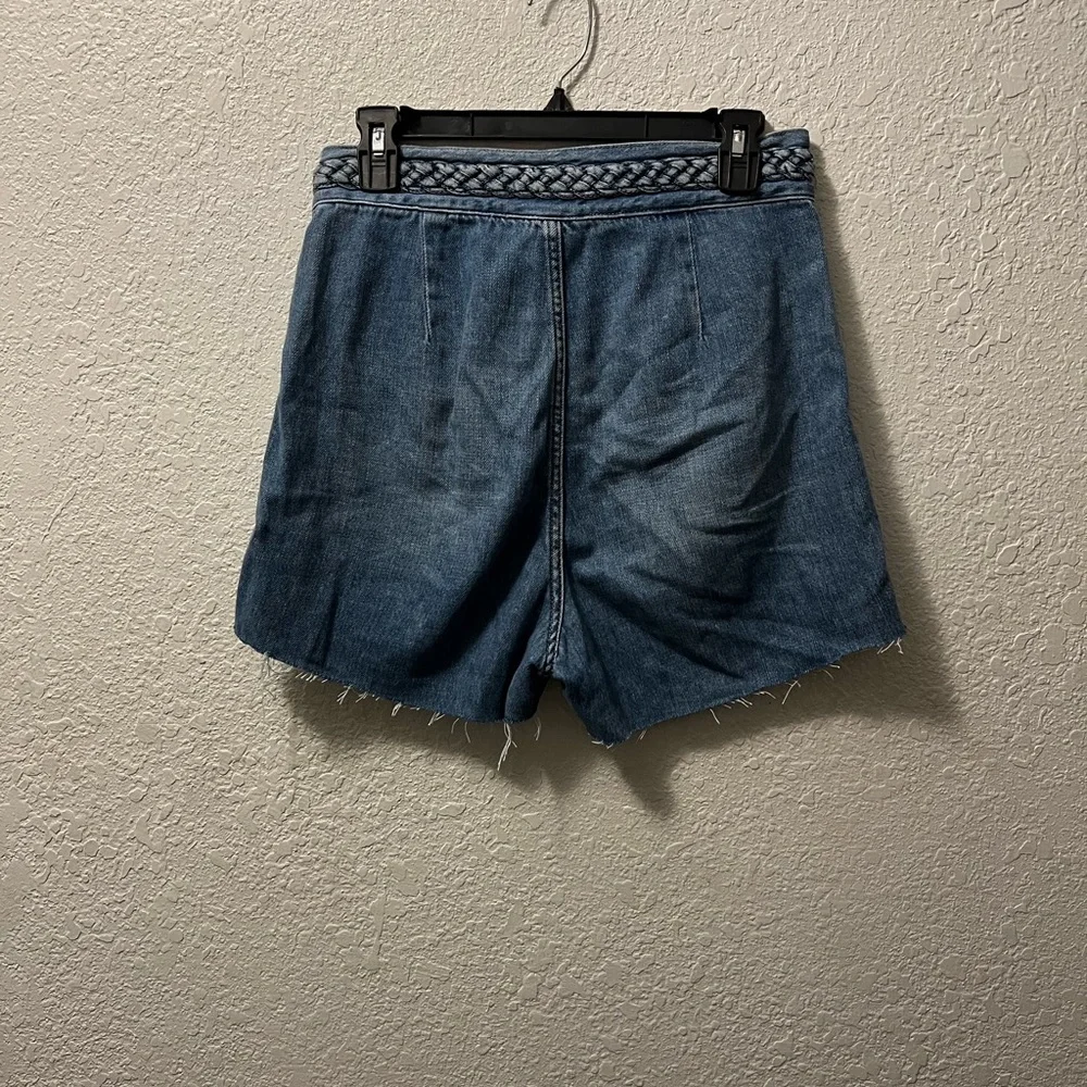 Free people we the free high rise raw hem shorts - Picture 2 of 7
